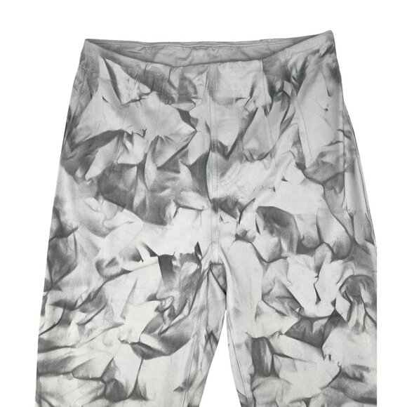 Halara Tie-Dye Yoga Flared High Waisted Pants Gray & Black Size Large - Picture 11 of 14